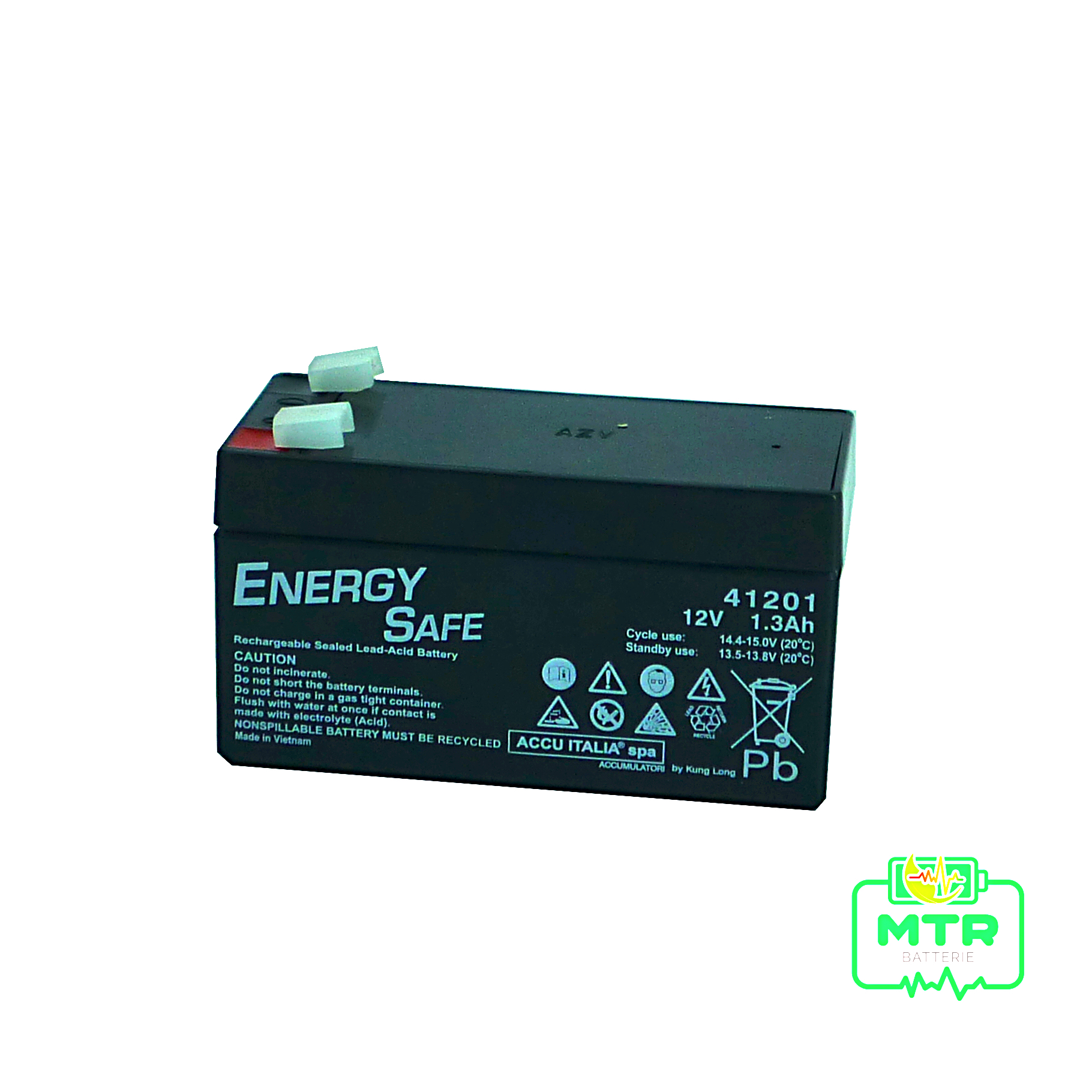 12V 1.3Ah