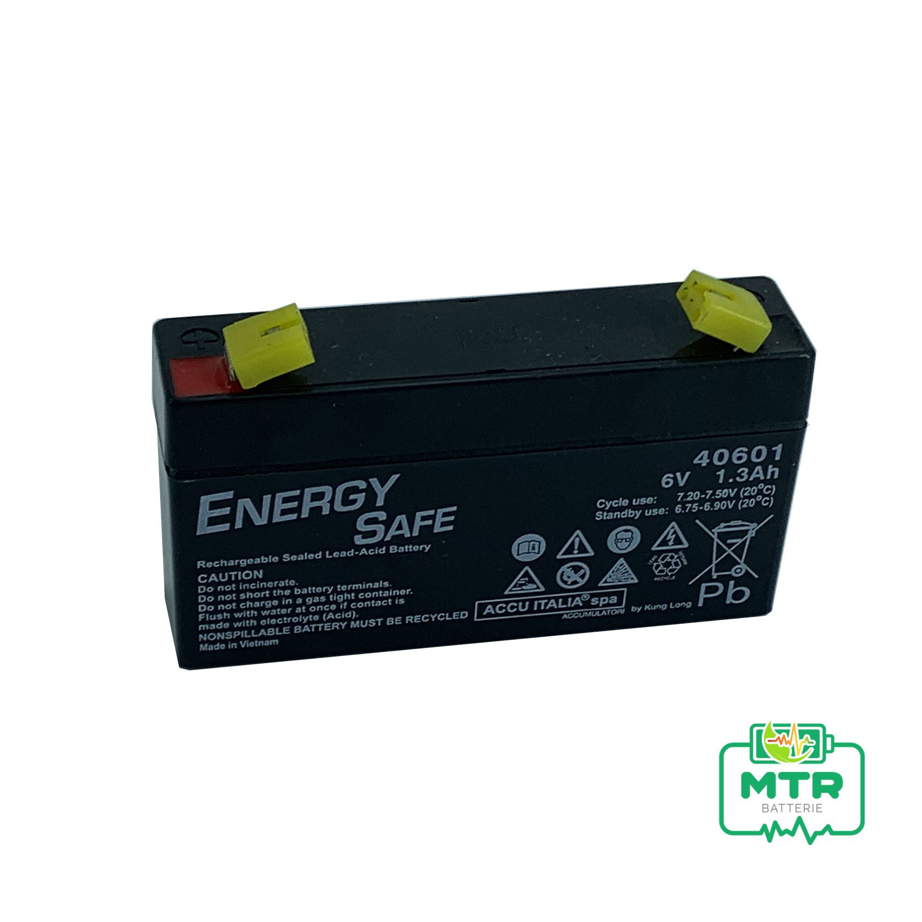 6V 1,3Ah energy safe
