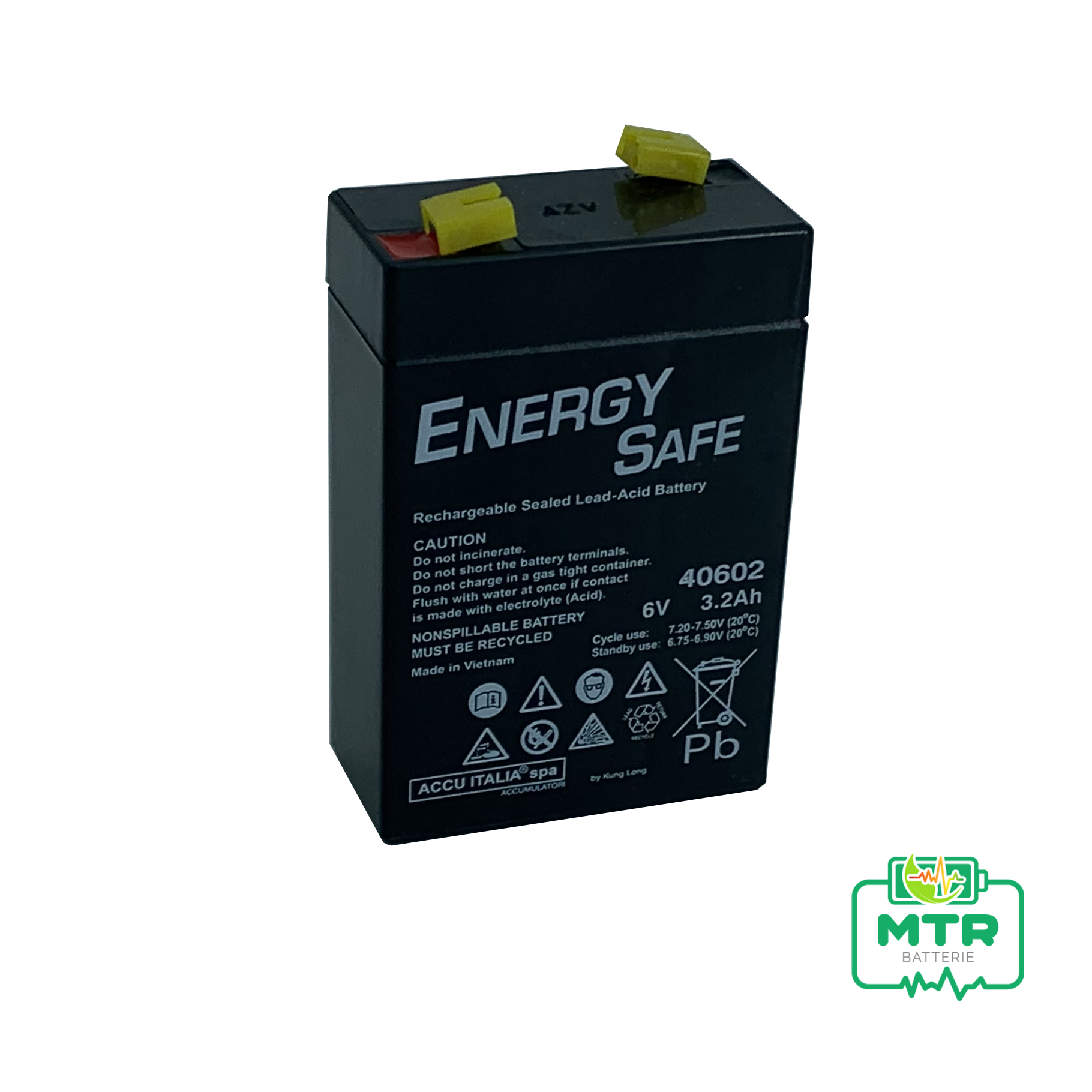 6V 3,2Ah energy safe