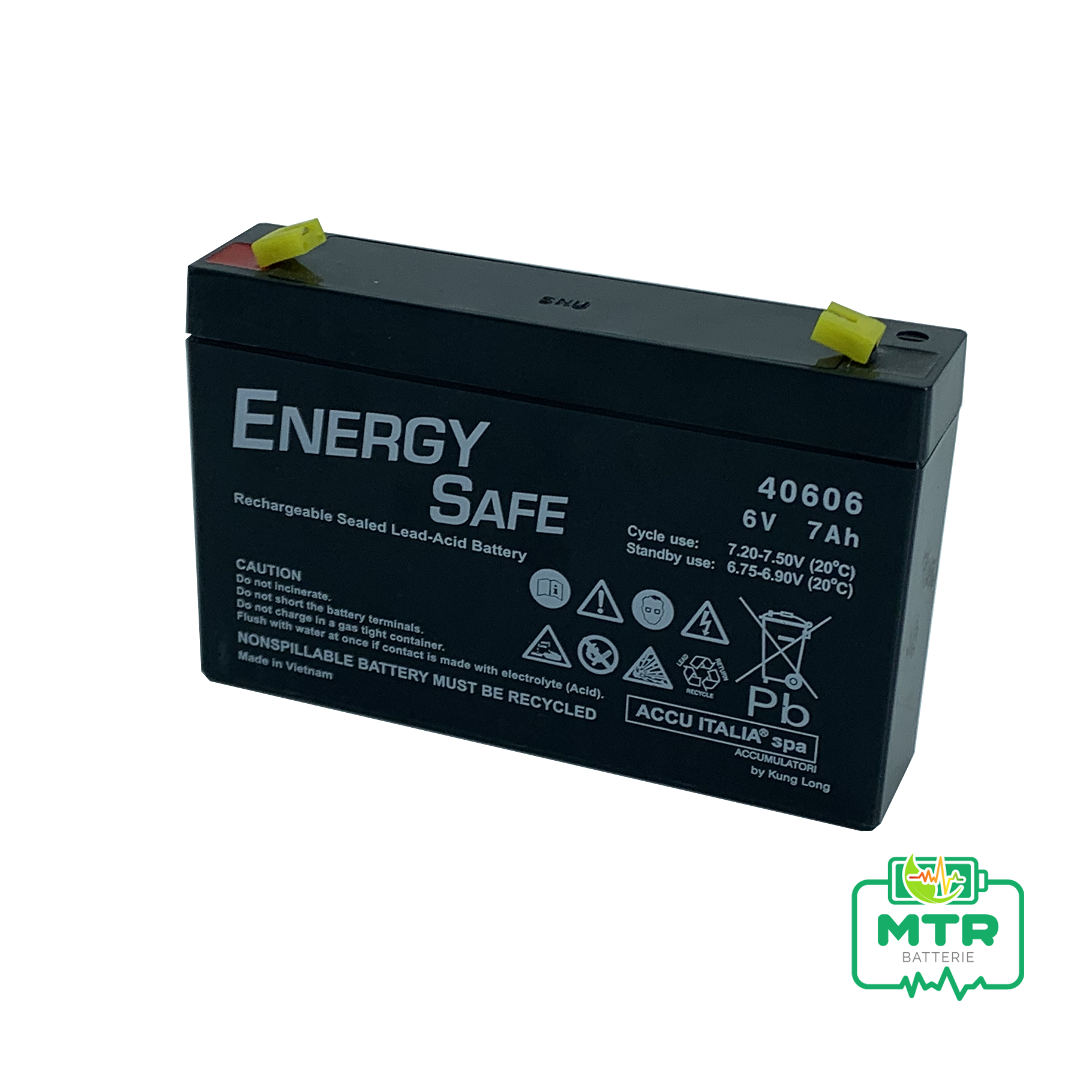 6V 7Ah energy safe